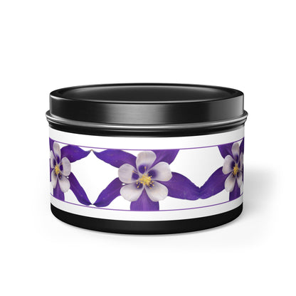 5 Rocky Mountain Wildflower Scented Candles, for Mindful Moments & Whispers of Tranquility.