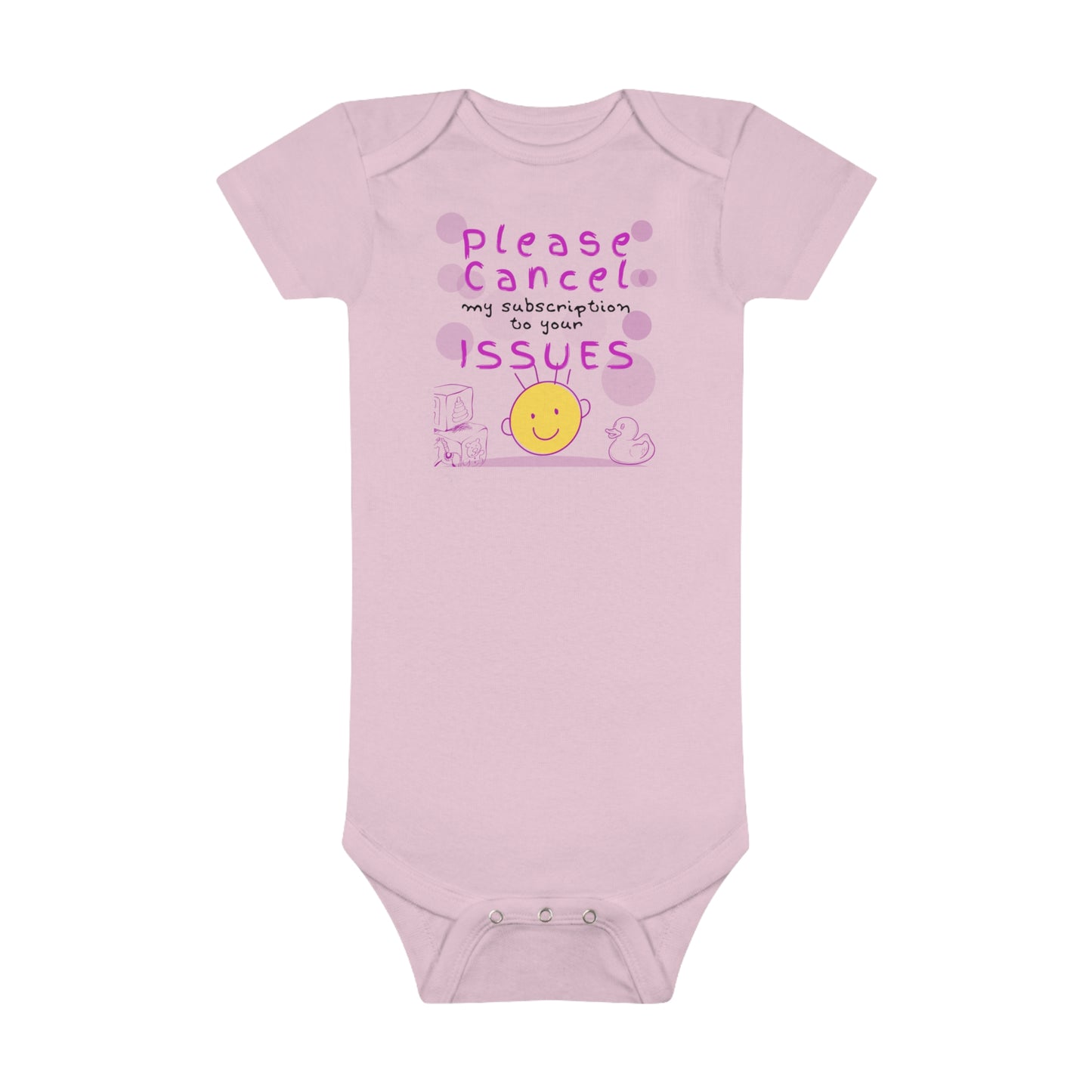 Please Cancel My Subscription to Your Issues: Funny Baby Clothes, Cute Bodysuit, Baby Boy Clothes, Girl Bodysuit, Baby Girl Clothes, Boy Bodysuit, Baby Short Sleeve Onesie®