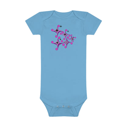 Starry Nights, Bubbly Days: Baby Magic Unleashed! Baby Short Sleeve Onesie®