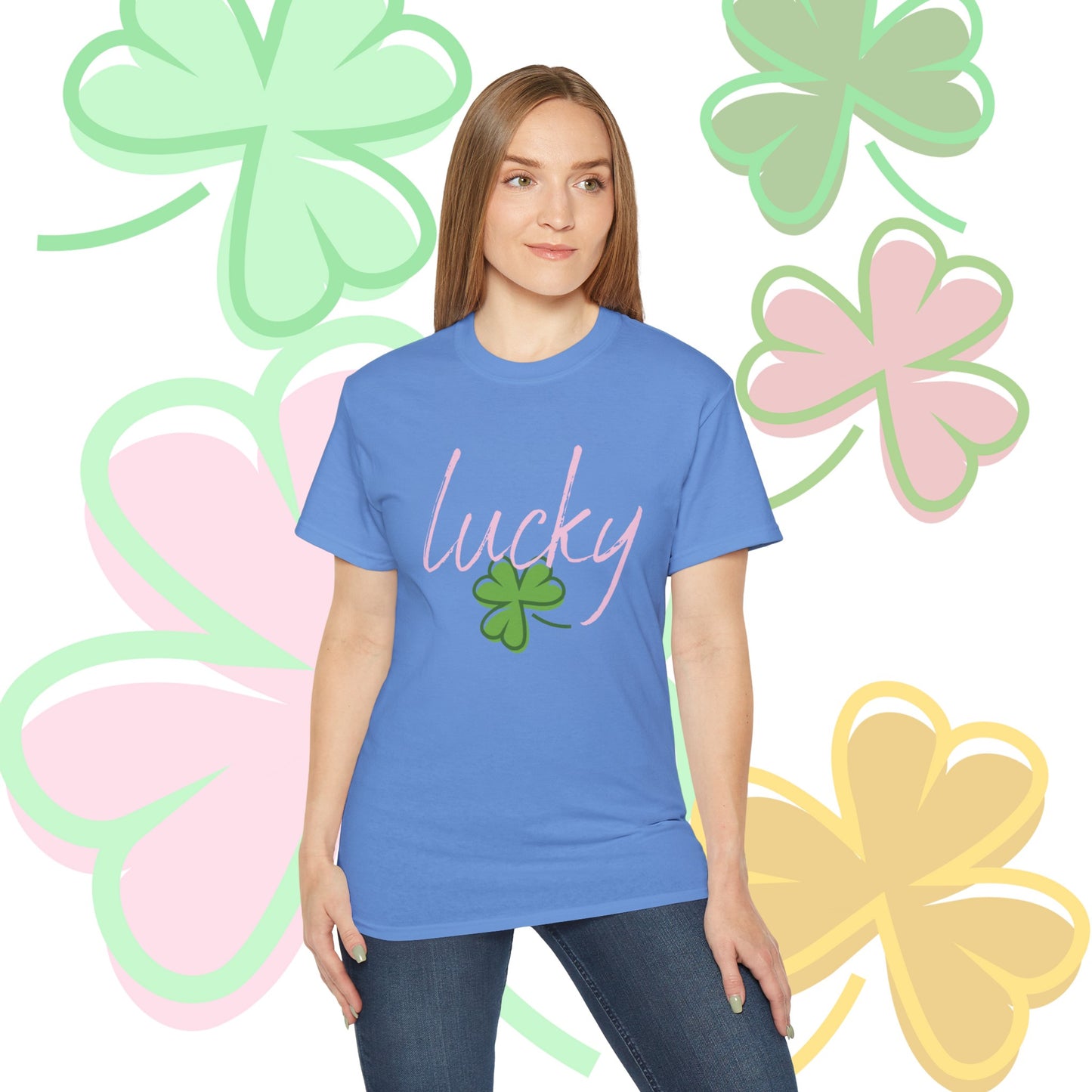 Lucky, St. Patricks Day, Ultra Cotton Tee