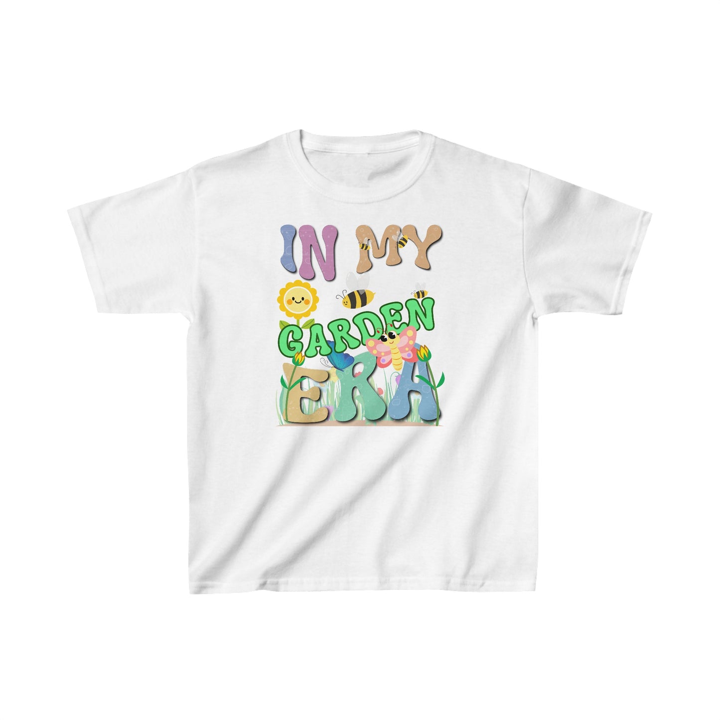 In My Garden Era- Youth T-Shirt. Kids Heavy Cotton™ Tee