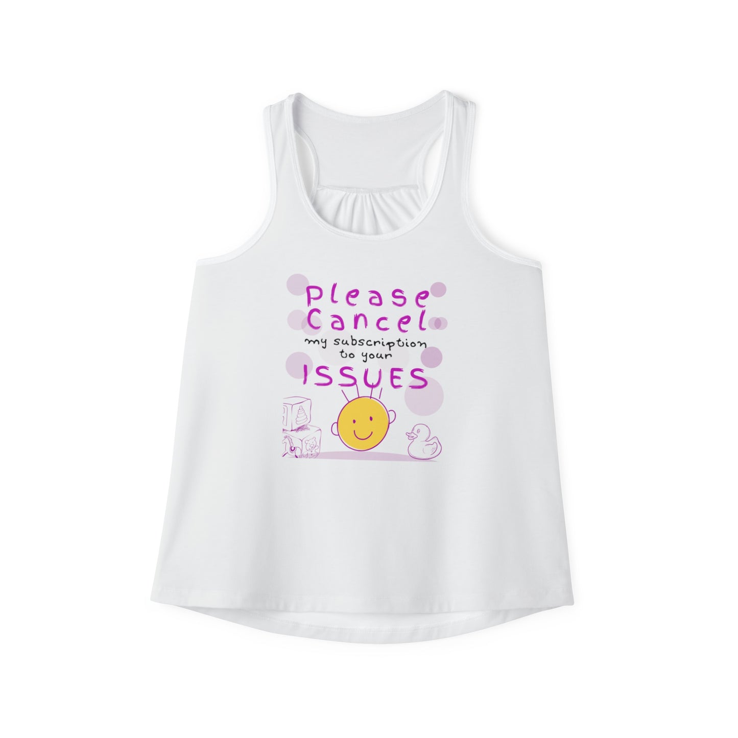 Number 1 Tip for Laughs, Racerback Tank Top - Please Cancel My Subscription to Your Issues. Women's Tank Top