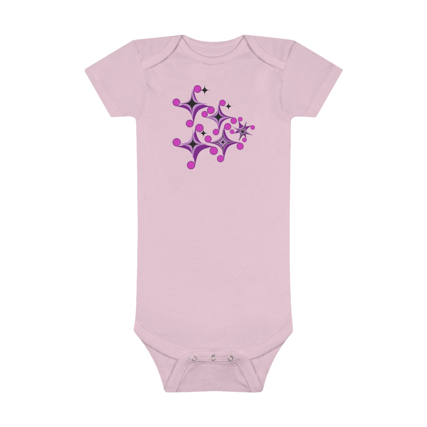 Starry Nights, Bubbly Days: Baby Magic Unleashed! Baby Short Sleeve Onesie®