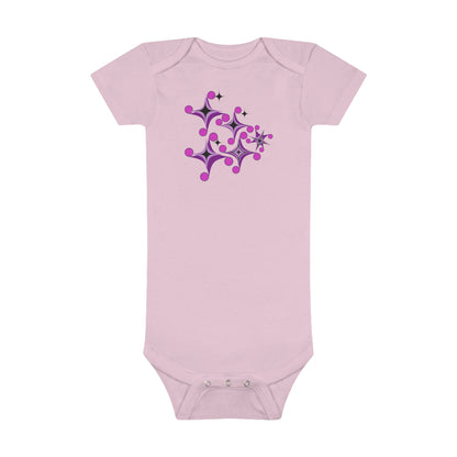 Starry Nights, Bubbly Days: Baby Magic Unleashed! Baby Short Sleeve Onesie®