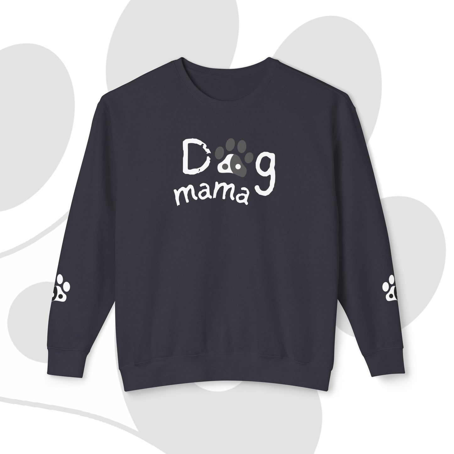 14 Colors of This Ultra Soft, Dog Mama, Womens Sweatshirt That Make Cute Gifts for Any Dog Lover.