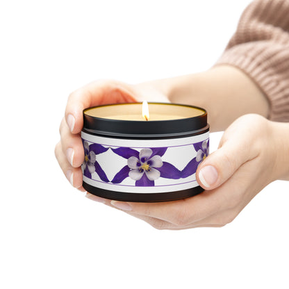 5 Rocky Mountain Wildflower Scented Candles, for Mindful Moments & Whispers of Tranquility.