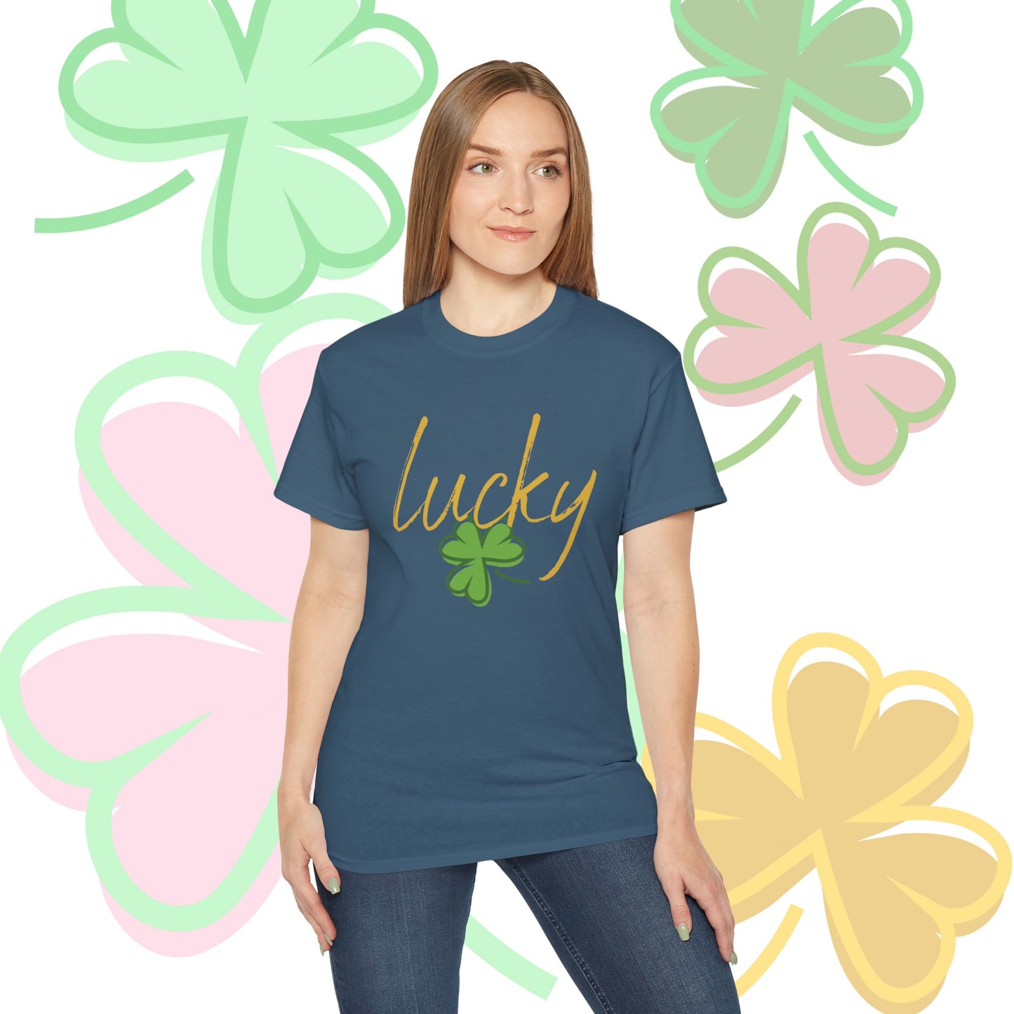 Lucky, St. Patricks Day, Ultra Cotton Tee