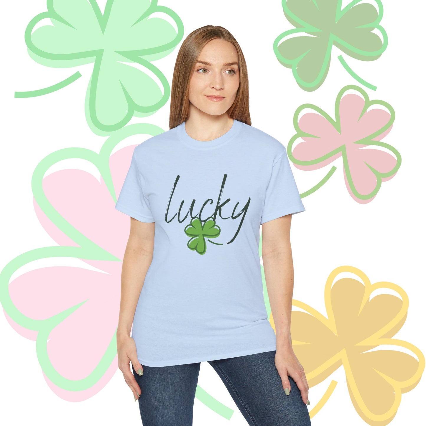 Lucky, St. Patricks Day, Ultra Cotton Tee