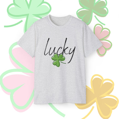 Lucky, St. Patricks Day, Ultra Cotton Tee