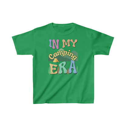 In My Camping Era Youth T-Shirt - for young explorers who love the call of the wild. Kids Heavy Cotton™ Tee