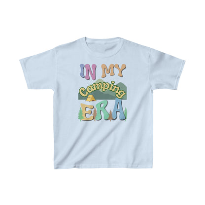 In My Camping Era Youth T-Shirt - for young explorers who love the call of the wild. Kids Heavy Cotton™ Tee