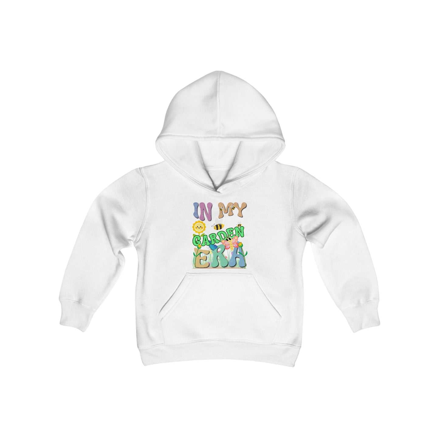 In My Garden Era, Youth Hoodie, Heavy Blend Hooded Sweatshirt