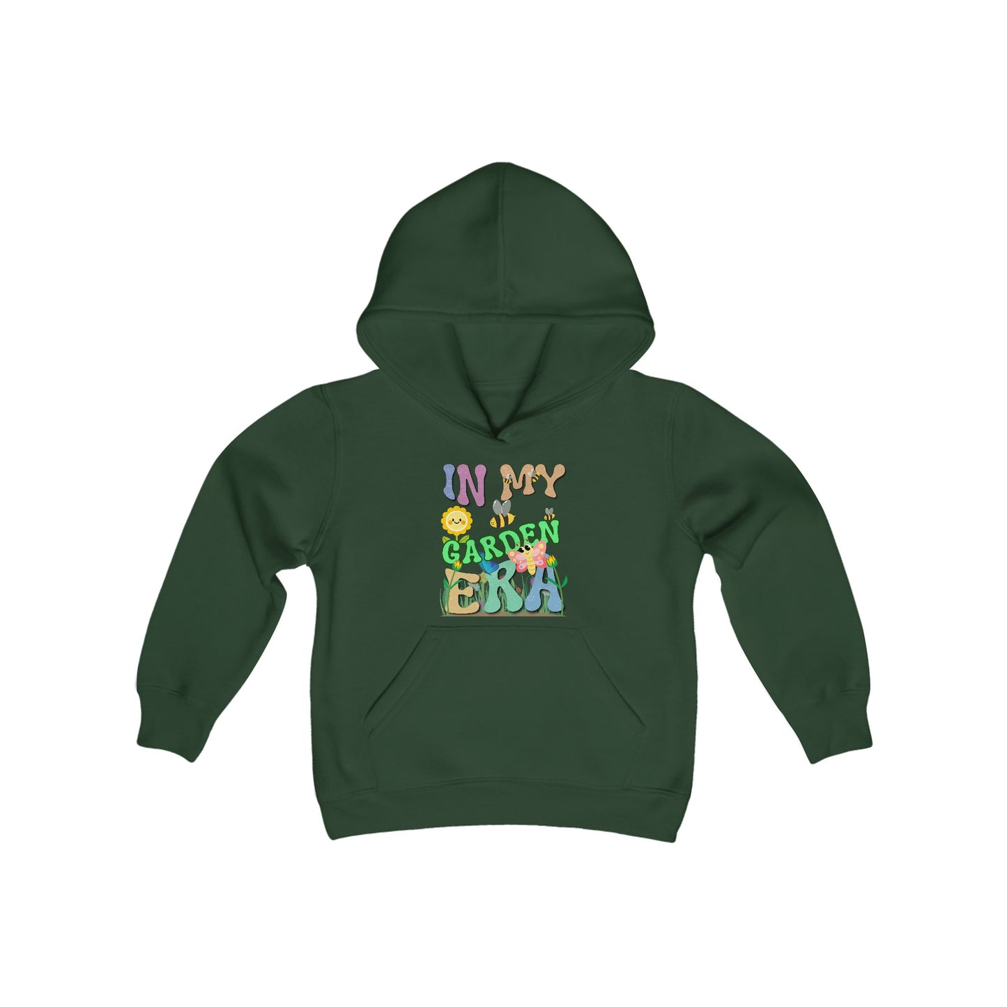 In My Garden Era, Youth Hoodie, Heavy Blend Hooded Sweatshirt