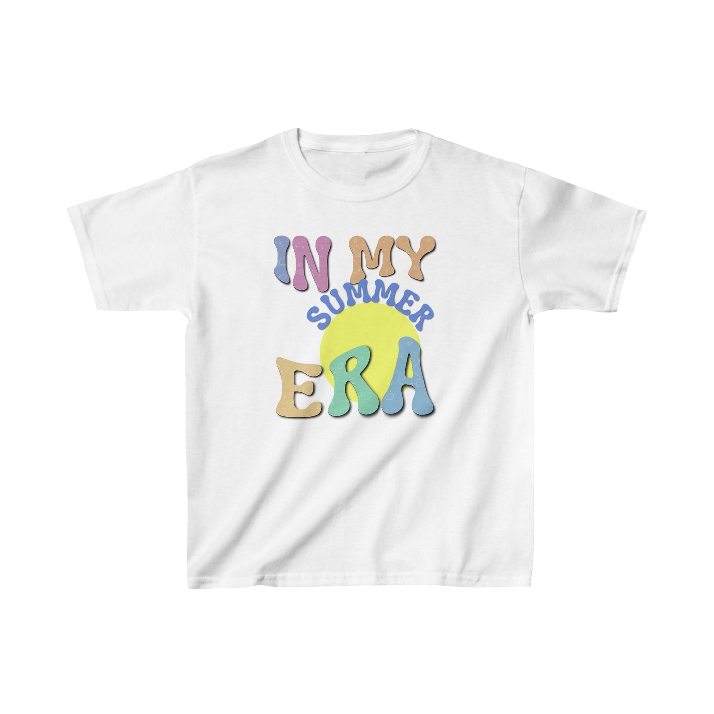 'In My Summer Era', kids T-shirt collection! Embrace the sunshine & salt and make waves. Kids Heavy Cotton™ Tee