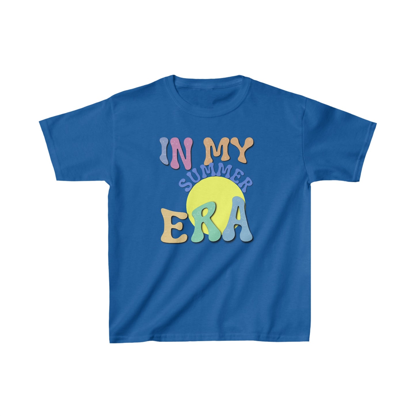 'In My Summer Era', kids T-shirt collection! Embrace the sunshine & salt and make waves. Kids Heavy Cotton™ Tee