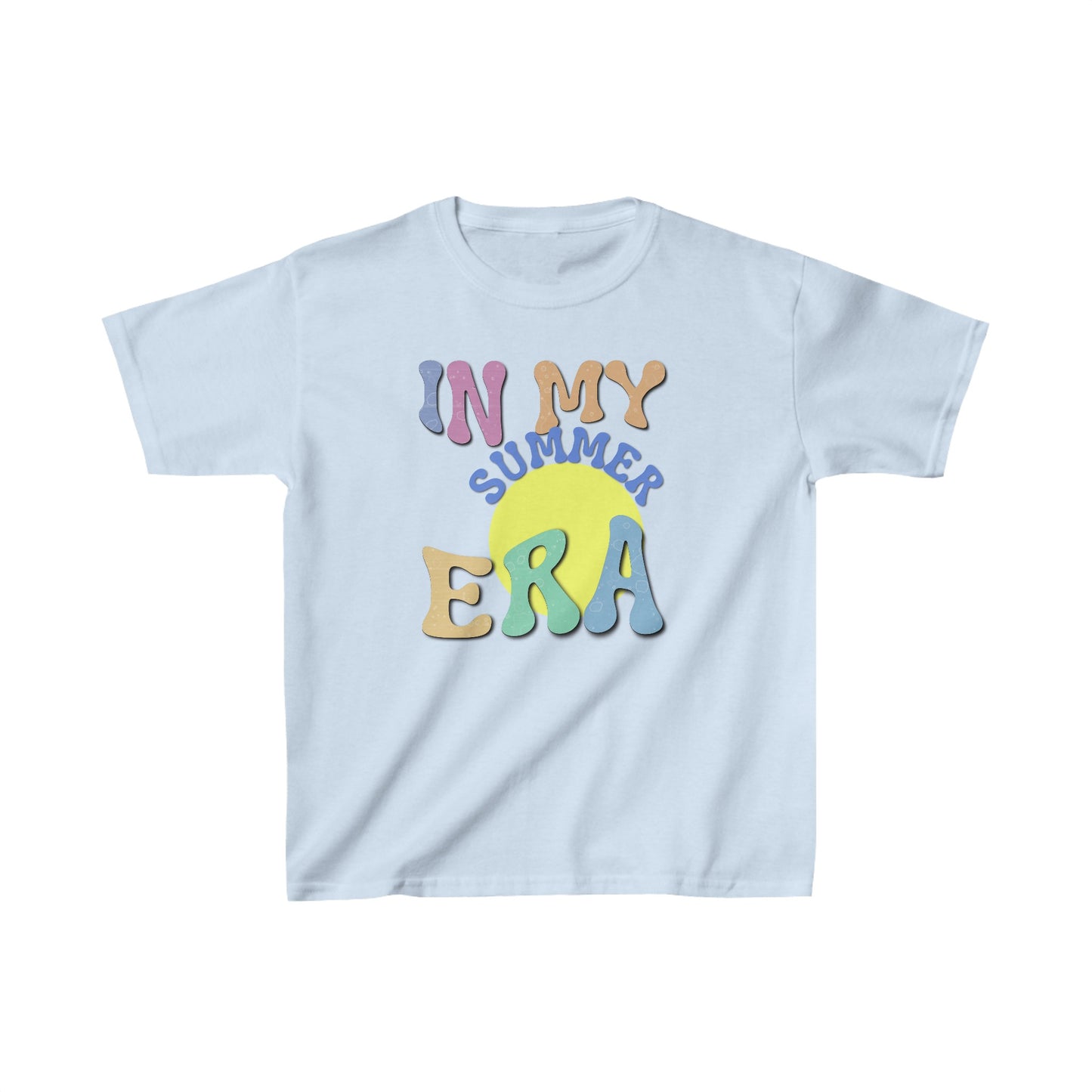 'In My Summer Era', kids T-shirt collection! Embrace the sunshine & salt and make waves. Kids Heavy Cotton™ Tee