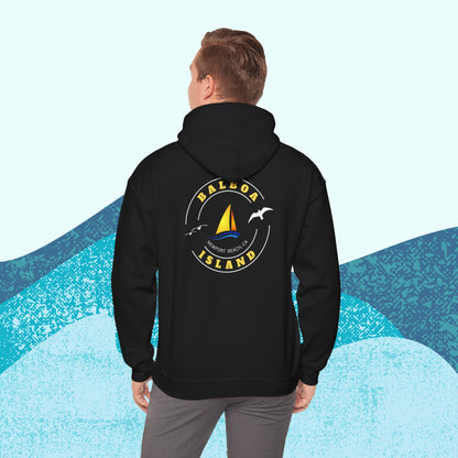 Balboa Island, Newport Beach, Hooded Sweatshirt, Women, Men