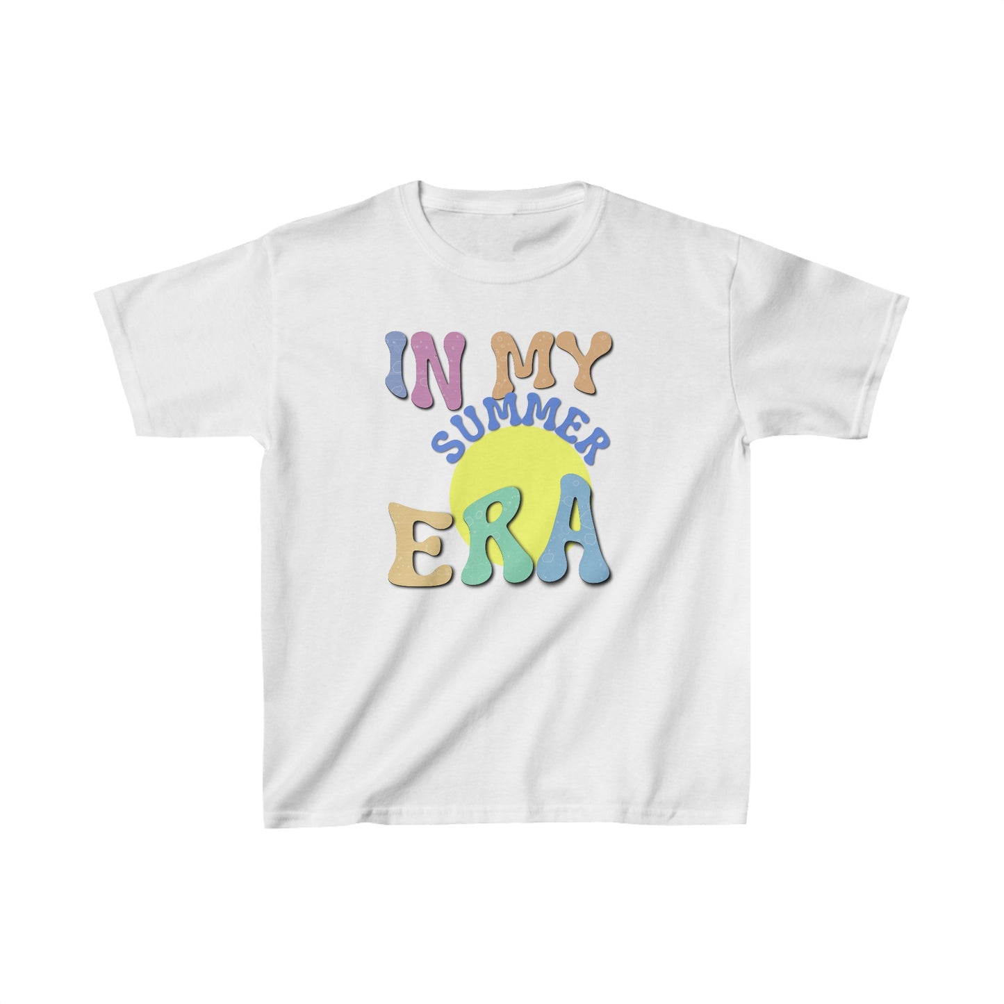 'In My Summer Era', kids T-shirt collection! Embrace the sunshine & salt and make waves. Kids Heavy Cotton™ Tee