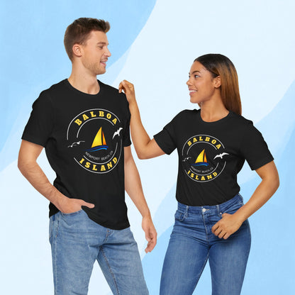 Balboa Island, Newport Beach, Short Sleeve Tee Women, Men