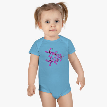 Starry Nights, Bubbly Days: Baby Magic Unleashed! Baby Short Sleeve Onesie®