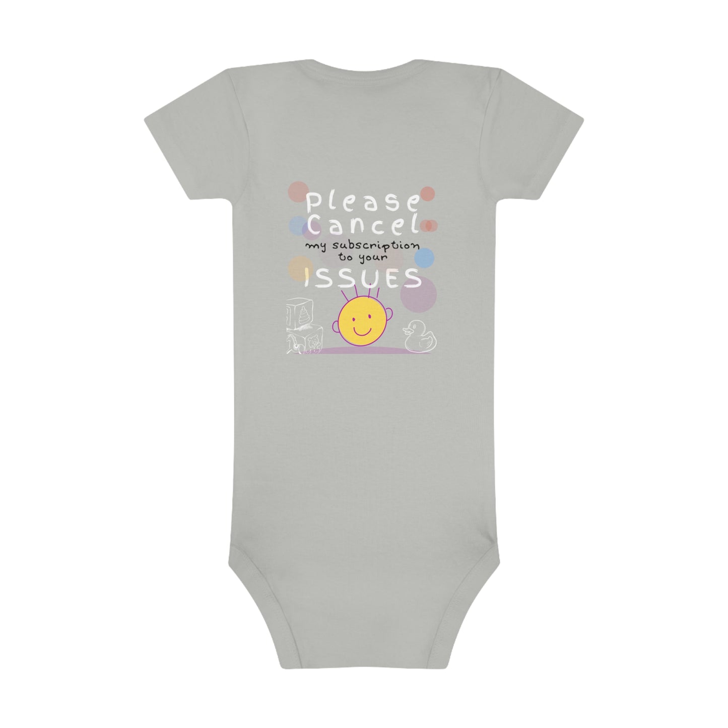 Please Cancel My Subscription to Your Issues: Funny Baby Clothes, Cute Bodysuit, Baby Boy Clothes, Girl Bodysuit, Baby Girl Clothes, Boy Bodysuit, Baby Short Sleeve Onesie®