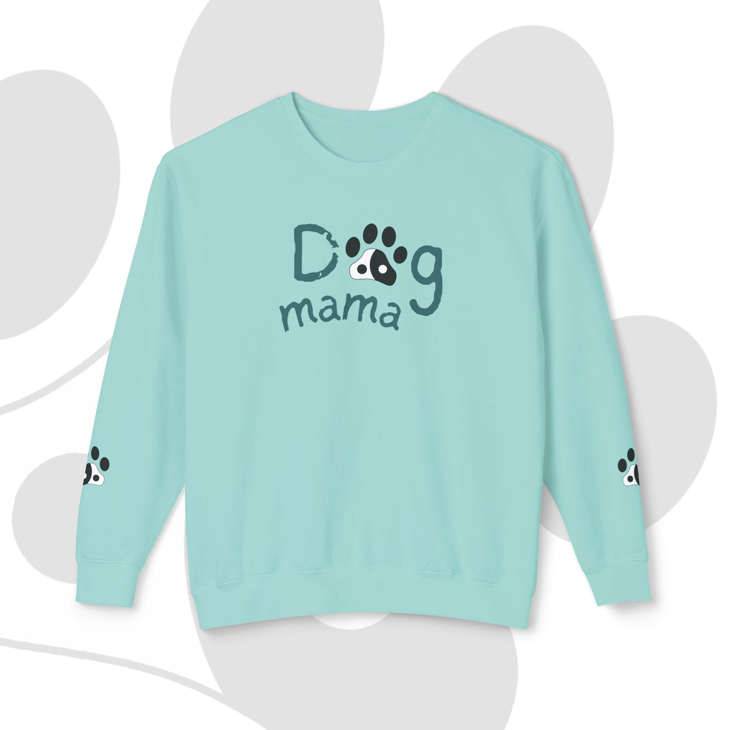 14 Colors of This Ultra Soft, Dog Mama, Womens Sweatshirt That Make Cute Gifts for Any Dog Lover.