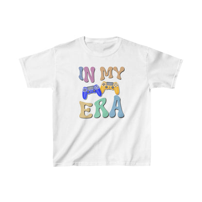 In My Gaming Era Youth Tshirt - Level Up Your Style or Respawn in our 19 Colors. Kids Heavy Cotton™ Tee