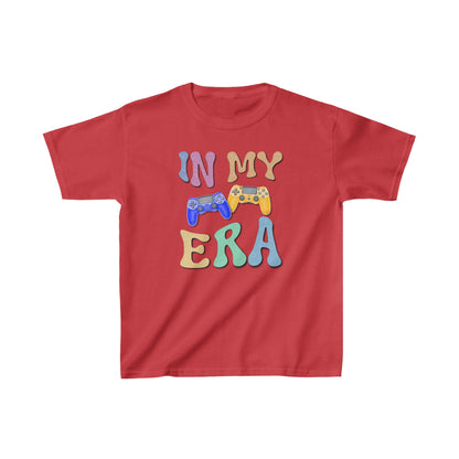 In My Gaming Era Youth Tshirt - Level Up Your Style or Respawn in our 19 Colors. Kids Heavy Cotton™ Tee