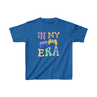 In My Gaming Era Youth Tshirt - Level Up Your Style or Respawn in our 19 Colors. Kids Heavy Cotton™ Tee