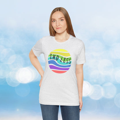 Retro Sun, End-Less Tee: Wear the Nostalgia and let the memories wash over you