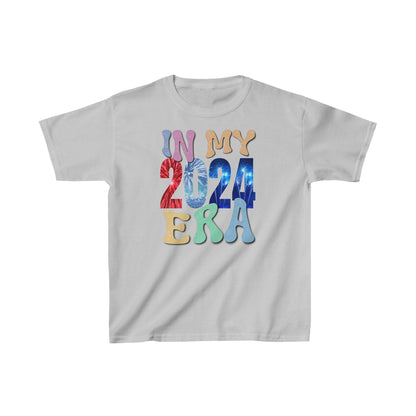 In My 2024 Era - youth T-shirt - 4th of July Design! Parades, fireworks, picnic's and family fun! Kids Heavy Cotton™ Tee