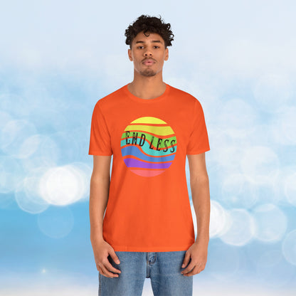 Retro Sun, End-Less Tee: Wear the Nostalgia and let the memories wash over you