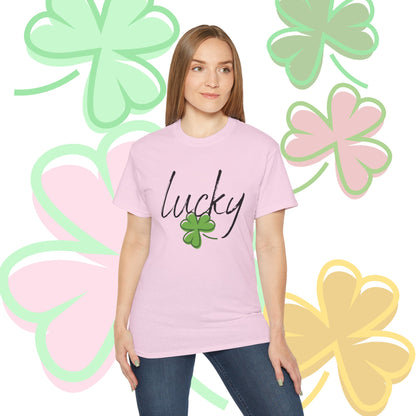 Lucky, St. Patricks Day, Ultra Cotton Tee