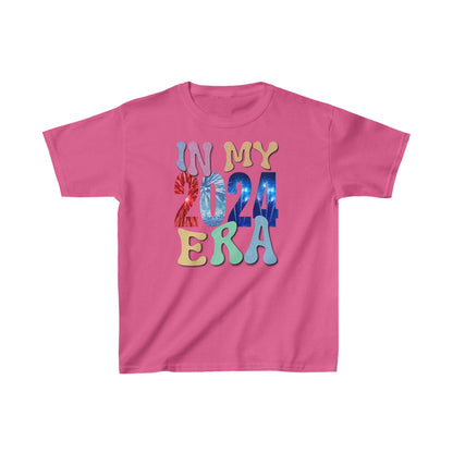 In My 2024 Era - youth T-shirt - 4th of July Design! Parades, fireworks, picnic's and family fun! Kids Heavy Cotton™ Tee