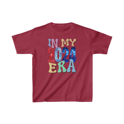 In My 2024 Era - youth T-shirt - 4th of July Design! Parades, fireworks, picnic's and family fun! Kids Heavy Cotton™ Tee