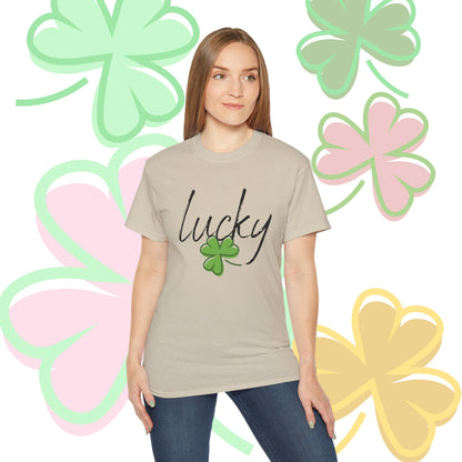 Lucky, St. Patricks Day, Ultra Cotton Tee