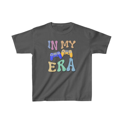 In My Gaming Era Youth Tshirt - Level Up Your Style or Respawn in our 19 Colors. Kids Heavy Cotton™ Tee