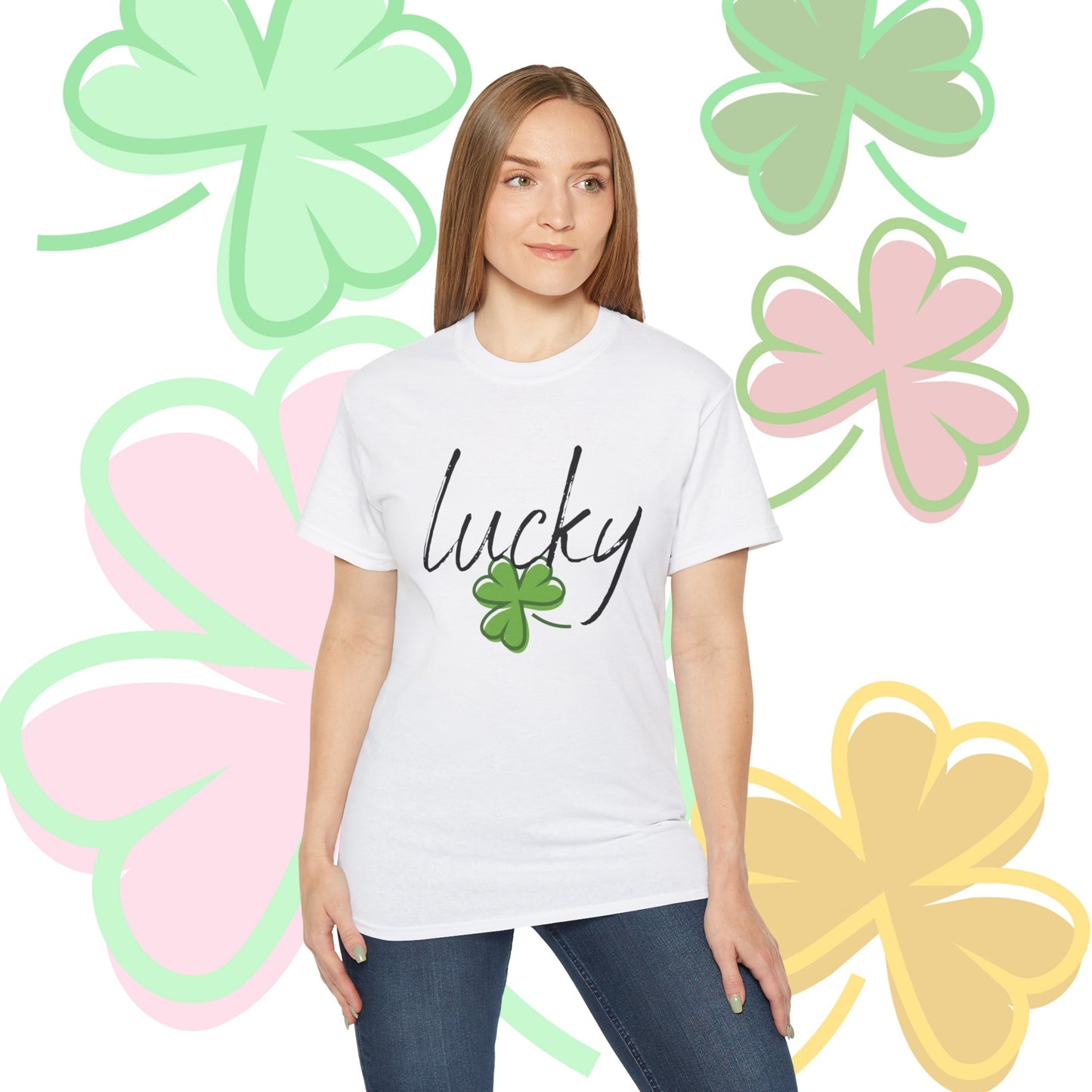 Lucky, St. Patricks Day, Ultra Cotton Tee