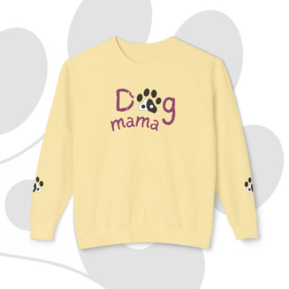 14 Colors of This Ultra Soft, Dog Mama, Womens Sweatshirt That Make Cute Gifts for Any Dog Lover.