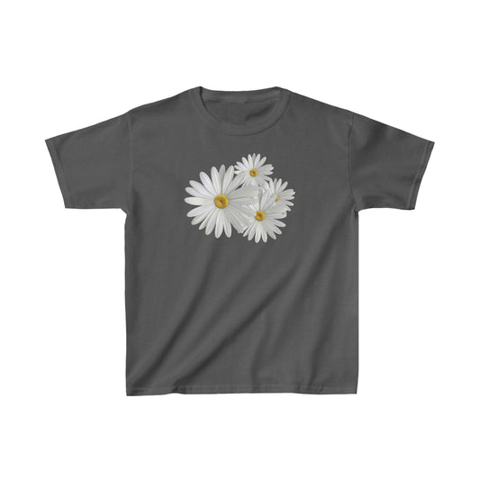 4 Daisies Youth T-Shirt. Simple Summer Statements. Kids Heavy Cotton™ Tee