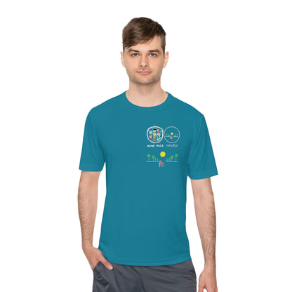 Athletic Moisture-Wicking Mindfulness T-Shirt – the perfect blend of performance and peace. This innovative t-shirt is designed for those who seek to stay active while embracing mindfulness.