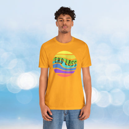 Retro Sun, End-Less Tee: Wear the Nostalgia and let the memories wash over you