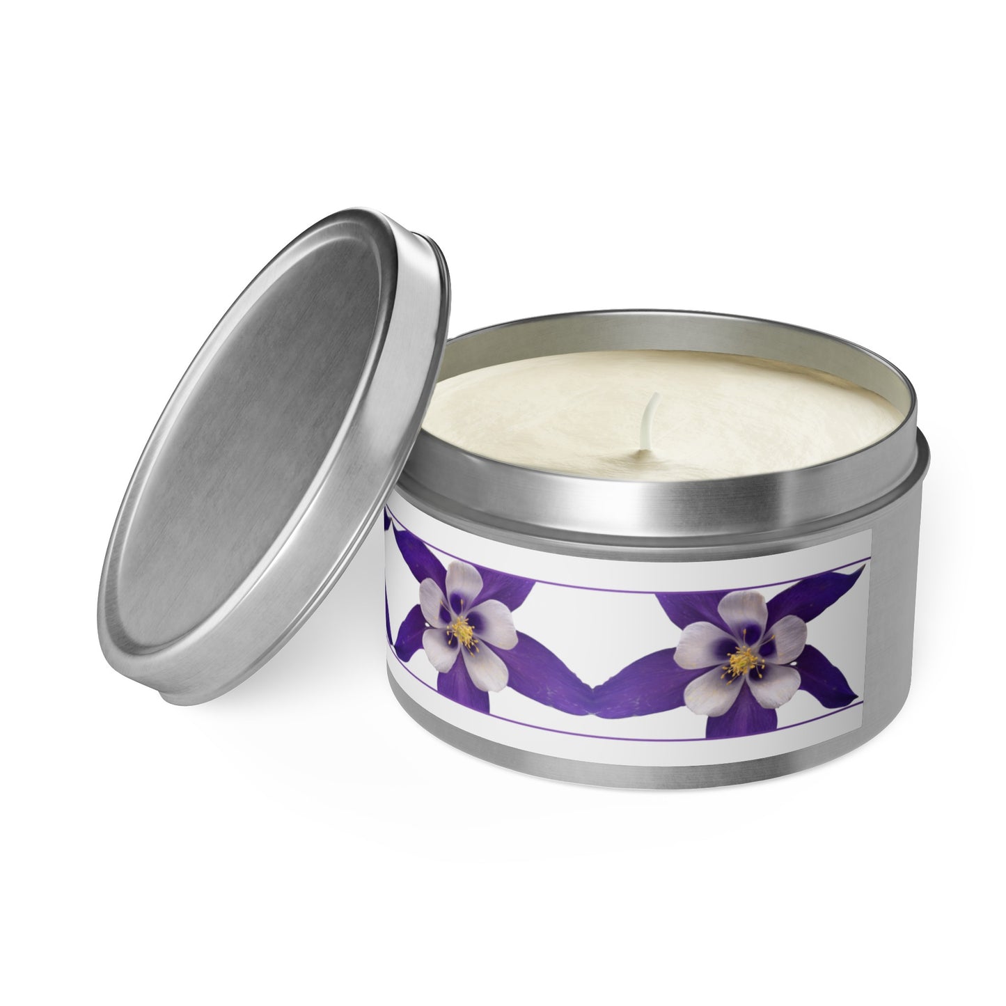 5 Rocky Mountain Wildflower Scented Candles, for Mindful Moments & Whispers of Tranquility.