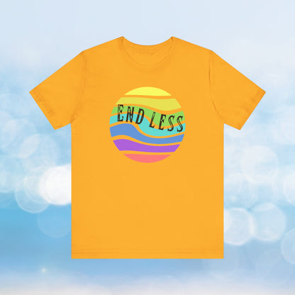 Retro Sun, End-Less Tee: Wear the Nostalgia and let the memories wash over you