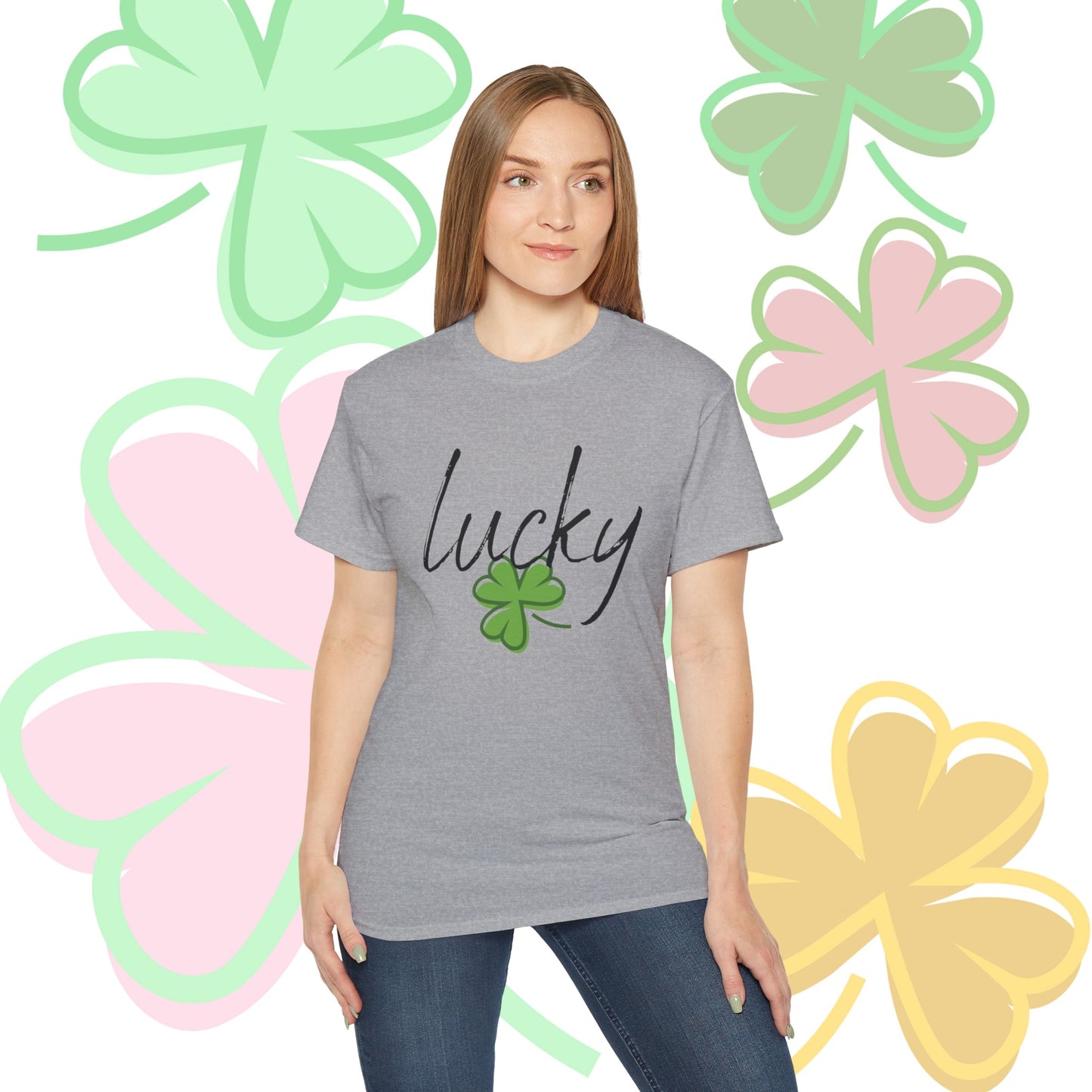 Lucky, St. Patricks Day, Ultra Cotton Tee