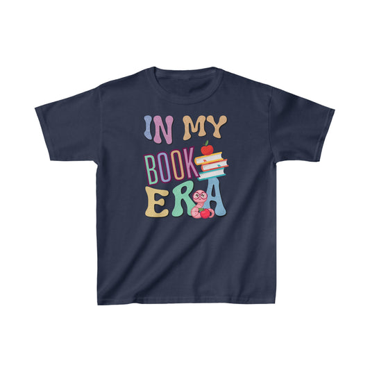 In My Book Era - Youth T-Shirt. 15 color tees to capture any mood and imagination. Kids Heavy Cotton™ Tee