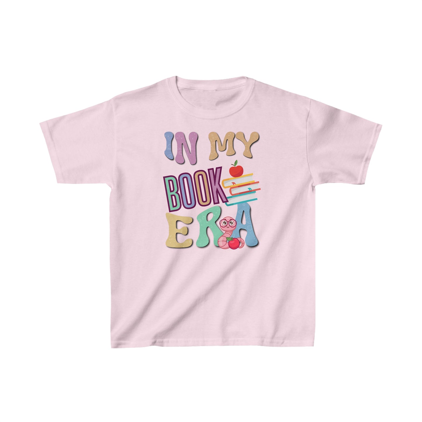 In My Book Era - Youth T-Shirt. 15 color tees to capture any mood and imagination. Kids Heavy Cotton™ Tee