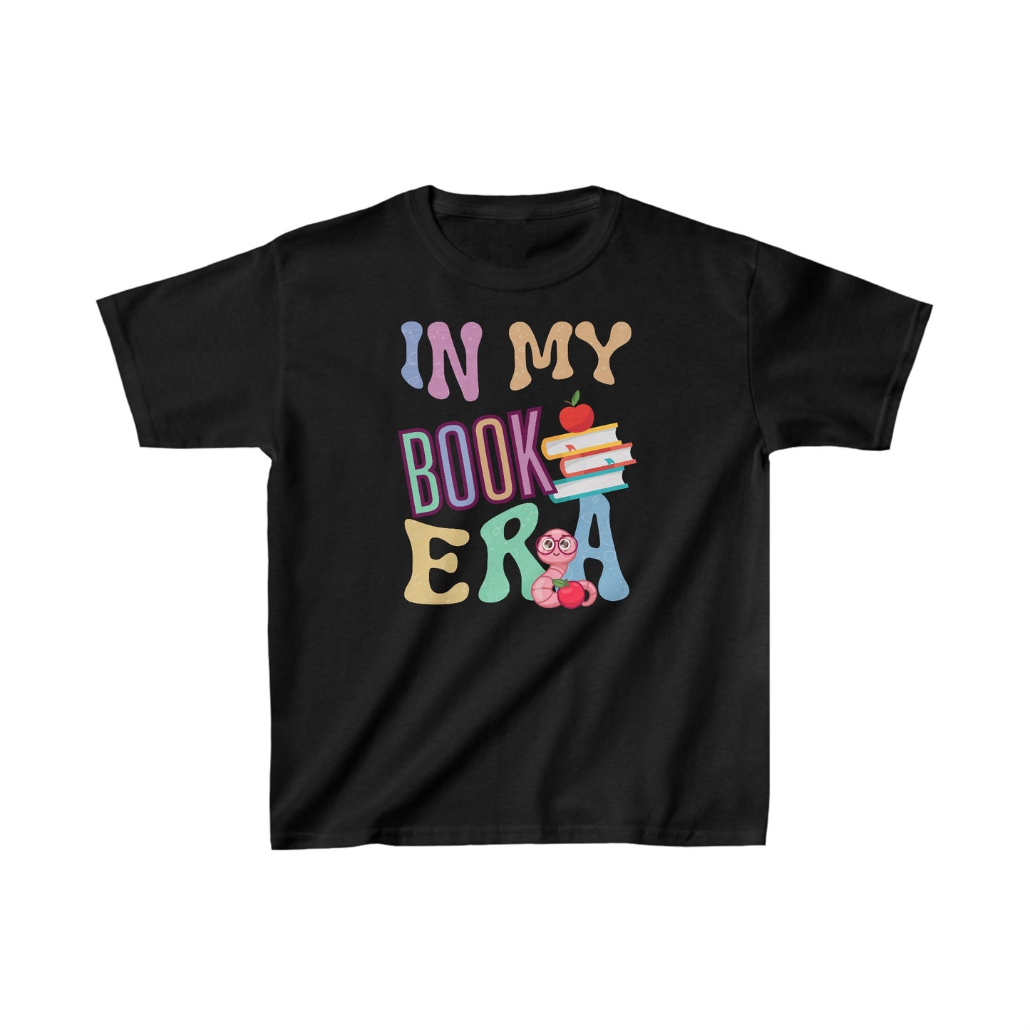 In My Book Era - Youth T-Shirt. 15 color tees to capture any mood and imagination. Kids Heavy Cotton™ Tee