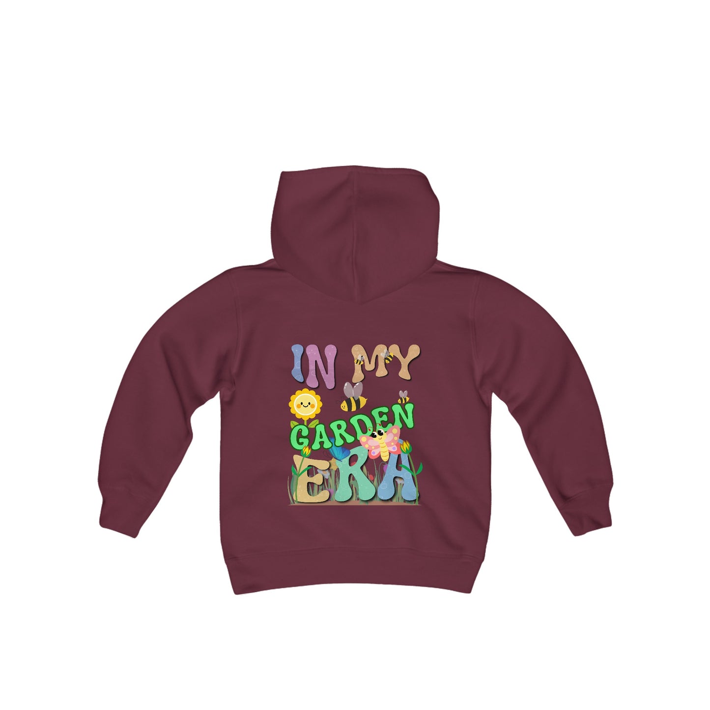 In My Garden Era, Youth Hoodie, Heavy Blend Hooded Sweatshirt