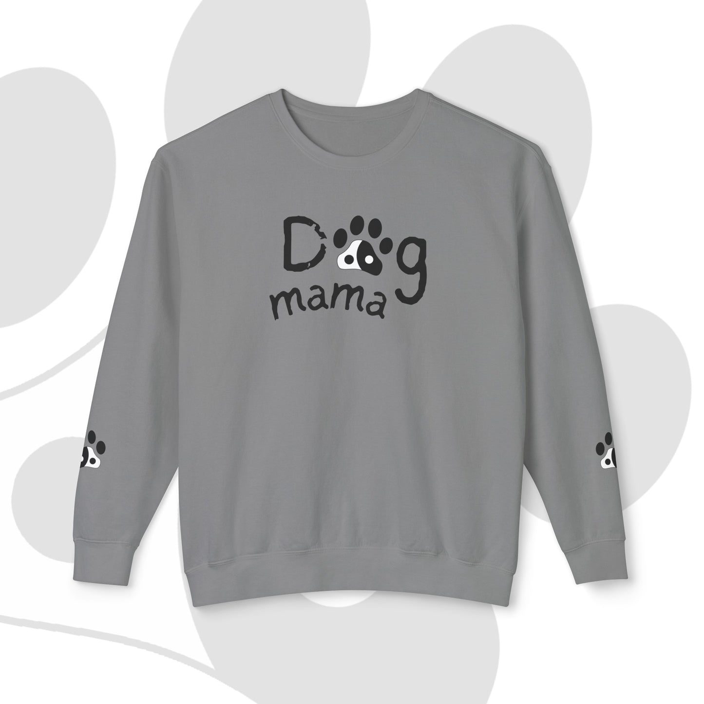 14 Colors of This Ultra Soft, Dog Mama, Womens Sweatshirt That Make Cute Gifts for Any Dog Lover.